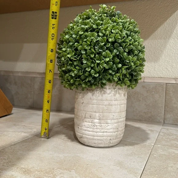 Decorative Faux Potted Plant - Picture 2 of 4